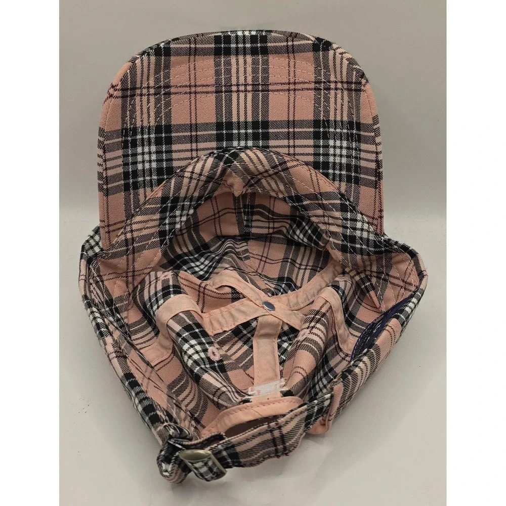 Top of the World Iowa Hawkeyes Cap Hat NCAA‎ Womens OSFM Pink Plaid